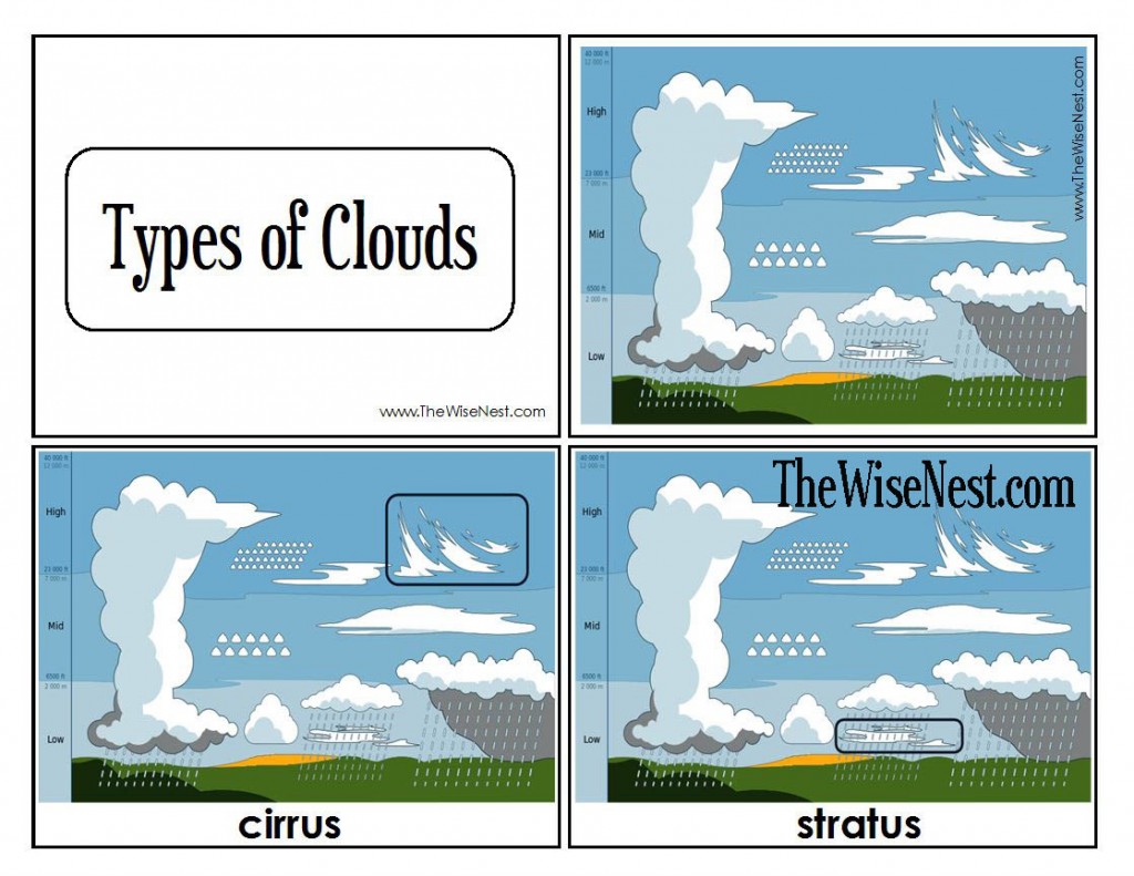 Types of clouds