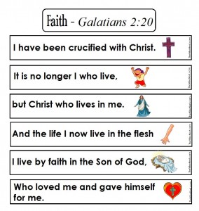 Answer key Galatians 2-20